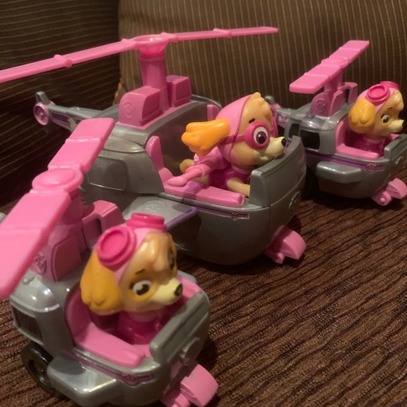 Lot of Paw Patrol Skye Rescue Skye's Rescue Helicopter Plane Sky Paw Patrol - Picture 5 of 12
